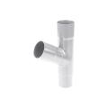 Fallrohrabzweig 60° | ø: 110 mm | Grau | PVC #1