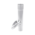 Regenwasserfänger | ø: 90 mm | Grau | PVC #1