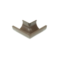 Rinnenaußenwinkel | ø: 125 mm | Braun | PVC #1