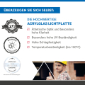 Acryl Wellplatte | 177/51 Profil 5 | Länge: 2000 mm | Farbe: Klar  | Stärke: 3,00 mm | Breite: 920 mm #2