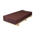 SALUX® ReWell® Kunststoffplatte | 200x Palette | Länge: 2000 mm | Farbe: Braun | Stärke: 1,8 mm | Material: PETG #1
