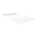 Polycarbonat Spundwand | 76/18 | Länge: 2500 mm | Farbe: Opal | Stärke: 1,30 mm | Breite: 1045 mm #1