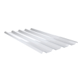 PVC Trapezplatte | 250/50 | Länge: 2500 mm | Farbe: Klarbläulich | Stärke: 1,50 mm | Breite: 1055 mm #1