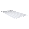 PVC Wellplatte | 177/51 Profil 6 3/4 | Länge: 1250 mm | Farbe: Klarbläulich | Stärke: 1,40 mm #1