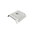 Kalotten | Für W-45/1000 & VLF-45/1000 | 100 Stück | RAL 9006 Weißaluminium #1