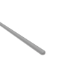 WA100 Runddichtung | Passend für VLF-WA100 Alu-Wandanschlussprofil | 4100 mm | beidseitig klebend #1
