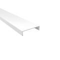 DUO Alu-Klemmdeckel |  Weiß | 3500 mm #1