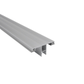 DUO Alu-Ober-Mittelprofil | Für Plattenstärke 16 mm | Blank | 3000 mm #1