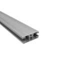DUO Mittelprofil mit Unterprofil | Für Plattenstärke 10 mm | Blank | 3000 mm #1