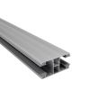 DUO Mittelprofil mit Unterprofil | Für Plattenstärke 16 mm | Blank | 2500 mm #1