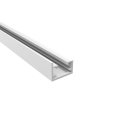 Alu-Gleitprofil | Flüsterdach Verlegesystem | Weiß (RAL 9016) | 4100 mm #1