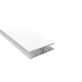 ZEVENER SPROSSE - Verbindungsprofil | Für Plattenstärke 10 mm | Weiß (RAL 9016) | 2020 mm #1