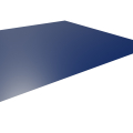 Flachblech | Stahl 0,50 mm | 25 µm Polyester | RAL 5010 Enzianblau #1