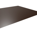Flachblech | Stahl 0,50 mm | 25 µm Polyester | RAL 8014 Sepiabraun #1