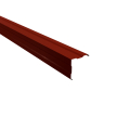 Außenecke gesickt | 90° | 2450 mm | Stahl 0,50 mm | 35 µm Mattpolyester | 29 Rot #1