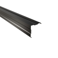 Außenecke gesickt Typ 4 | 90° | SONDERKANTTEIL | Stahl 0,50 mm | 25 µm Polyester | RAL 9005 Tiefschwarz #1