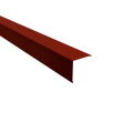 Außenecke Typ 1 | 90° | SONDERKANTTEIL | Stahl 0,50 mm | 35 µm Mattpolyester | 29 Rot #1