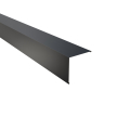 Außenecke Typ 2 | 90° | SONDERKANTTEIL | Stahl 0,50 mm | 25 µm Polyester | RAL 7016 Anthrazitgrau #1