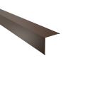 Außenecke Typ 2 | 90° SONDERKANTTEIL | Stahl 0,75 mm | 25 µm Polyester | RAL 8011 Nussbraun Außenecke Typ 2 | 90° | SONDERKANTTEIL | Stahl 0,75 mm | 25 µm Polyester | RAL 8011 Nussbraun #1