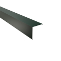 Außenecke Typ 2 | 90° | SONDERKANTTEIL | Aluminium 0,70 mm | 25 µm Polyester | RAL 6005 Moosgrün #1