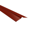 Firstblech flach | 150° 2000 mm | Stahl 0,50 mm | 35 µm Mattpolyester | 29 Rot Firstblech flach | 150° | 2000 mm | Stahl 0,50 mm | 35 µm Mattpolyester | 29 Rot #1