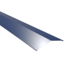 Firstblech flach Typ 2 | 150° SONDERKANTTEIL | Stahl 0,50 mm | 25 µm Polyester | RAL 5010 Enzianblau Firstblech flach Typ 2 | 150° | SONDERKANTTEIL | Stahl 0,50 mm | 25 µm Polyester | RAL 5010 Enzianblau #1