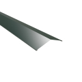 Firstblech flach Typ 3 | 140° SONDERKANTTEIL | Stahl 0,50 mm | 60 µm Puramid | RAL 6005 Moosgrün Firstblech flach Typ 3 | 140° | SONDERKANTTEIL | Stahl 0,50 mm | 60 µm Puramid | RAL 6005 Moosgrün #1