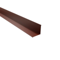 Innenecke | 90° | 2000 mm | Stahl 0,50 mm | 60 µm Puramid | RAL 8012 Rotbraun #1