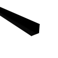 Innenecke | 90° | 2000 mm | Stahl 0,50 mm | 80 µm Shimoco | RAL 9005 Tiefschwarz #1