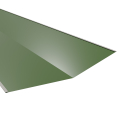 Kehlblech | 2000 mm | Stahl 0,50 mm | 25 µm Polyester | RAL 6011 Resedagrün #1