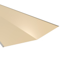 Kehlblech | 2000 mm | Stahl 0,63 mm | 25 µm Polyester | RAL 1015 Hellelfenbein #1