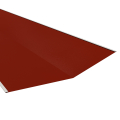 Kehlblech | 2000 mm | Stahl 0,50 mm | 35 µm Mattpolyester | 29 Rot #1