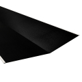 Kehlblech | 2000 mm | Stahl 0,50 mm | 35 µm Mattpolyester | 33 Schwarz #1