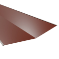 Kehlblech | 2000 mm | Stahl 0,50 mm | 60 µm Puramid | RAL 8012 Rotbraun #1