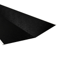 Kehlblech | 2000 mm | Stahl 0,50 mm | 80 µm Shimoco | RAL 9005 Tiefschwarz #1