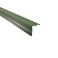 Ortgangwinkel gesickt | 90° | 2000 mm | Stahl 0,50 mm | 25 µm Polyester | RAL 6011 Resedagrün #1