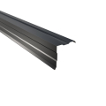Ortgangwinkel gesickt Typ 2 | 90° | SONDERKANTTEIL | Stahl 0,50 mm | 25 µm Polyester | RAL 7016 Anthrazitgrau #1