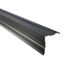 Ortgangwinkel gesickt Typ 2 | 90° | SONDERKANTTEIL | Stahl 0,50 mm | 60 µm Puramid | RAL 7016 Anthrazitgrau #1