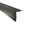 Ortgangwinkel gesickt Typ 3 | 90° | SONDERKANTTEIL | Stahl 0,63 mm | 25 µm Polyester  | RAL 6020 Chromoxidgrün #1
