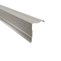 Ortgangwinkel gesickt Typ 3 | 90° | SONDERKANTTEIL | Stahl 0,75 mm | 60 µm Puramid | RAL 9002 Grauweiß #1