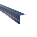 Ortgangwinkel gesickt Typ 4 | 90° | SONDERKANTTEIL | Stahl 0,50 mm | 25 µm Polyester | RAL 5010 Enzianblau #1
