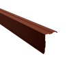 Ortgangwinkel gesickt Typ 4 | 90° SONDERKANTTEIL | Stahl 0,50 mm | 80 µm Shimoco | RAL 8004 Kupferbraun Ortgangwinkel gesickt Typ 4 | 90° | SONDERKANTTEIL | Stahl 0,50 mm | 80 µm Shimoco | RAL 8004 Kupferbraun #1