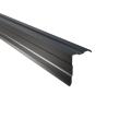 Ortgangwinkel gesickt Typ 4 | 90° | SONDERKANTTEIL | Aluminium 0,70 mm | 25 µm Polyester | RAL 7016 Anthrazitgrau #1