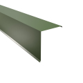 Ortgangwinkel Typ 10 | 90° | SONDERKANTTEIL | Stahl 0,50 mm | 25 µm Polyester | RAL 6011 Resedagrün #1