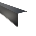 Ortgangwinkel Typ 10 | 90° | SONDERKANTTEIL | Stahl 0,63 mm | 25 µm Polyester | RAL 7016 Anthrazitgrau #1