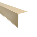 Ortgangwinkel Typ 10 | 90° | SONDERKANTTEIL | Stahl 0,75 mm | 25 µm Polyester | RAL 1015 Hellelfenbein #1