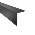 Ortgangwinkel Typ 10 | 90° | SONDERKANTTEIL | Stahl 0,75 mm | 60 µm Puramid | RAL 7016 Anthrazitgrau #1