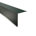 Ortgangwinkel Typ 10 | 90° | SONDERKANTTEIL | Aluminium 0,70 mm | 25 µm Polyester | RAL 6005 Moosgrün #1