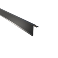 Ortgangwinkel Typ 33 | SONDERKANTTEIL | Stahl 0,50 mm | 25 µm Polyester | RAL 7016 Anthrazitgrau #1