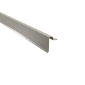 Ortgangwinkel Typ 33 | SONDERKANTTEIL | Stahl 0,50 mm | 25 µm Polyester | RAL 9002 Grauweiß #1